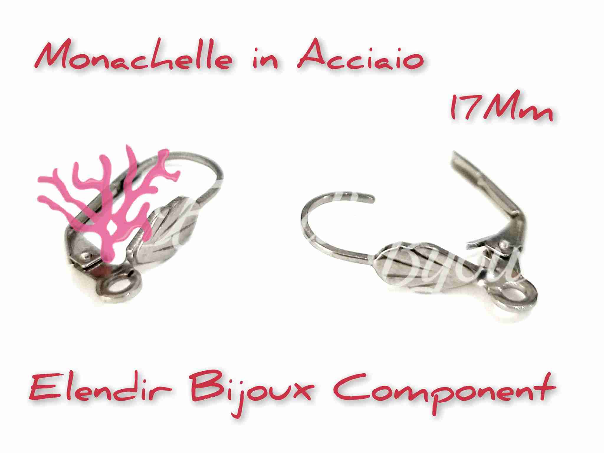 monachelle acciaio argento francesi foglia
