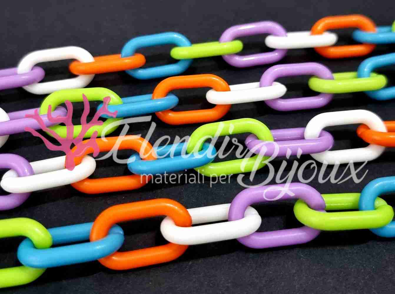 Catena in Resina Multicolor 07