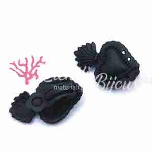 Clips per Orecchini #222 Cuore Sacro Ex Voto