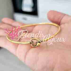 Base Bracciale #16 Rigido Bangle Cuore