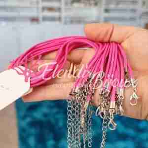 Base Collana #30 Coda di Topo Fucsia