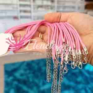 Base Collana #31 Coda di Topo Rosa