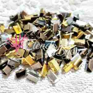 Chiusura #75 a Pinzetta Colori Mix 10x7 mm. 40 Pezzi