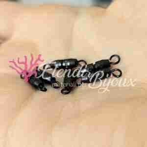 Chiusura #55 a Vite Ovale Nera 16x3,5 mm