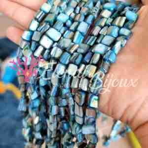 Madreperla #11 Nuggets Azzurro Chips Conchiglia 8x6 mm