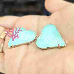 Ciondolo #372 Cuore Tiffany Cristallo 26 mm