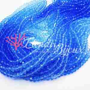 Cristalli 6x4 Blu #82 Sfumati Azzurro Cipollotti Rondelle
