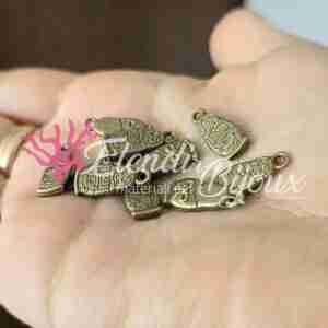 Ciondoli Matrioska Bronzo 17x8 mm #493